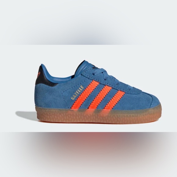 Adidas Campus Sneakers in Blue and Bright Orange new youth size 3